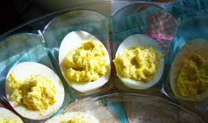 Grand Ma Ma S Deviled Eggs No Mayo Recipe Food Com Recipe Deviled Eggs No Mayo Deviled Eggs Easy Deviled Eggs Recipe