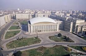 Sala palatului (the palace hall) in bucharest, romania is a conference centre and concert hall immediately behind the national museum of art of romania, the former royal. Sala Palatului 1966 Bucharest Romania Paris Skyline