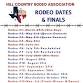 Hill Country Rodeo Association Rodeo Dates ... event in Llano, TX