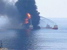 Oil released from the deepwater horizon well stains the gulf of mexico, on 10 june 2010. Deepwater Horizon Explosion Wikipedia