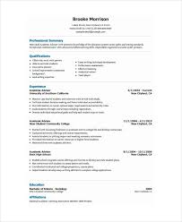 Resume Format Academic Academic Format Resume Resumeformat Student Resume Template Resume Template Word Curriculum Vitae Template