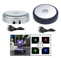 LED Display Base Table Light Base Light Base for Bottles Jewelry Collection