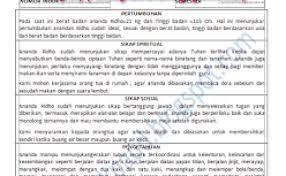 Contoh isi raport tk semester 2. Contoh Laporan Bdr Paud Jateng Nusagates