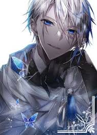 Anime white hair blue eyes. Anime Guy White Hair Blue Eyes