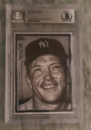 Authentic Mickey Mantle Baseball Cards