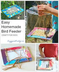Bird Feeder Crafts For Kids Craft For Kids Homemade Bird Feeder Buggyandbuddy Com Homemade Bird Feeders Garden Crafts For Kids Bird Feeders For Kids To Make