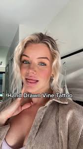 Greenery Hand Tattoo