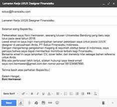 Begini Etika Menulis Email Lamaran Kerja Agar Dibalas Hrd