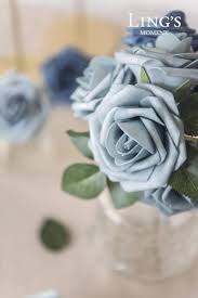 Emily ordered ling's moment flowers which were stunning and made the most beautiful flower bouquets. Artificial Plants Flowers Lings Moment Artificial Foam Flowers 50pcs Berry Pink Roses With Stem For Diy Wedding Flower Arrangements Centerpieces Bouquets Party Decorations Artificial Flowers