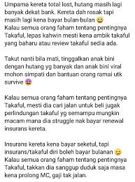 Chances are, you've bought car insurance before. Celik Takaful Cik Puan Mbk 0192853910 Whatsapp Sms Sahaja 2018