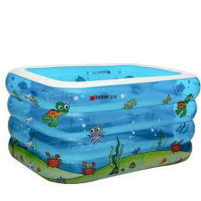 Dengan demikian si kecil akan semakin betah bermain di dalam kolam renang plastik yang anda belikan. Kolam Renang Anak Bola Plastik 4 Ring Pool Baby Bayi Spa Shopee Indonesia