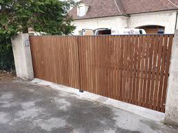 Vous garantir le bon achat, on y travaille tous les jours. Portail En Fer Et Bois