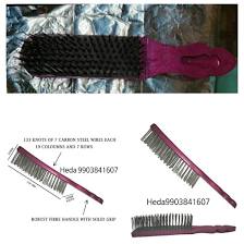 Pvc Handle Wire Brush Gold