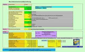 Hier gibt es alle excel übungen zum kostenlosen downloaden. Maschinenstundensatz Korrekt Ermittelt