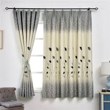 Maybe you would like to learn more about one of these? Leaf Print Blackout Curtains For Living Room Bedroom Window Curtains Short Bedroom Drapes Wish