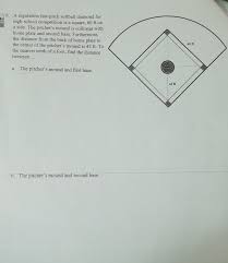 The little league pitching distance for 7 and 8 year olds is 42 feet from the home plate. A Regulation Fast Pitch Softball Diamond For High Chegg Com