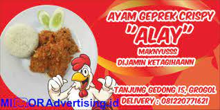 Banner bakso ayam geprek sewot buat design sesukamu. Gambar Banner Ayam Geprek