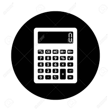 Calculator free icons and premium icon packs. Calculator Circle Icon Black Round Minimalist Icon Isolated Royalty Free Cliparts Vectors And Stock Illustration Image 90313121