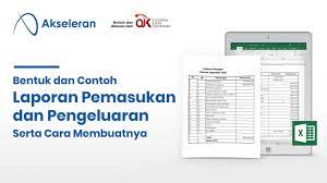 Tabel diatas sudah berisi data transaksi baik pemasukan mapun pengeluaran, jadi tabel data diatas bisa disebut contoh pembukuan pemasukan dan pengeluaran keuangan sederhana. Contoh Laporan Pemasukan Dan Pengeluaran Akseleran Blog