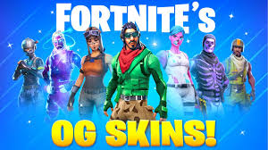 Og skins as in the original skins. 25 Fortnite Skins Only Og S Own