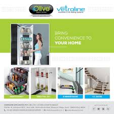 Bring Convenience To Your Home With Olive Baskets And Vetroline Railing Systems Kitchen Accessories Design Railing Olive Kitchen
