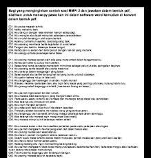 We did not find results for: Daftar Kunci Jawaban 567 Soal Tes Psikologi Mmpi