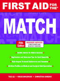 The united states code is a consolidation and codification by subject matter of the general and permanent laws of the united states. First Aid For The Match 5th Edition 9780071736350 0071736352 9780071702898 007170289x Dokumen Pub