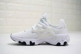 Mens Nike Epic React Presto 19ss Triple White Black Aq2268 005 Running Shoes Mens Nike Shoes Running Shoes Nike