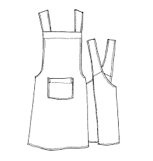 Unique cross stitch patterns for modern cross stitchers. Free Pdf Tessuti Apron Pattern Sew Tessuti Blog