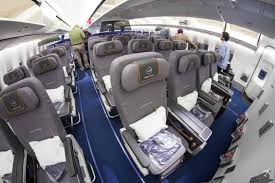 This aircraft has 67 business class, 32 premium economy and 272 economy for a total. Review Premium Economy Class With Lufthansa Travel Dealz Eu
