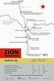 3 ways to hike the narrows. Zion Narrows Info Maps Zion National Park