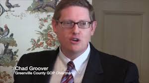 Chad Groover Greenville County GOP Chairman, speaks to Upstate Republican  Women Oct. 21
