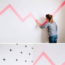 Anyone can do it and come up with a piece of art well worthy of a place in the living room. Crosses Washi Tape Wall Decor 11 Wonderful Washi Tape Wall Decor Ideas How To Do Easy