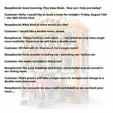 Hotel Conversation Between 2 People Hotel Reservation Conversation Learning Basic English To Advanced Over 700 On Lin Hotel Hotel Reservations Booking Hotel