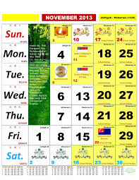 Monthly calendar for the month november in year 2017. Kalendar Kuda 2017 Malaysia Pdf