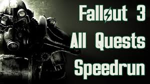 I don't think 236 is too few, but my longest played character has 370 hours and only did three quests, not including the main quest. Fallout 3 All Quests Speedrun In 1 18 11 Youtube