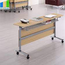 Office folding table with wheels. China Ebunge Office Meeting Training Folding School Table Folding Desk With Wheels China School Table Folding Desk