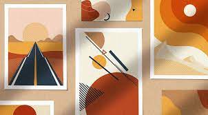 Download from our library of abstract and geometric graphics to use in your textile pattern design motifs and apparel designs. Grand Abstract Modern Geometric Vector Graphic Design Set