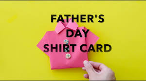 Get your little one to don an apron and paint a this is a perfect toddler card for dad! How To Make An Easy Origami Shirt Card For Father S Day Easy Fathers Day Craft Origami Shirt Origami Easy