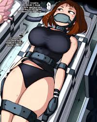 Fetish island presents Ochako Uraraka's struggle