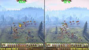 Total War Warhammer DX12 Vs DX11 GTX 1080 Frame Rate Comparison
