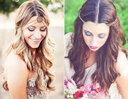 14 Stunning Ways To Wear Your Hair Down For Your Wedding Down Hairstyles Bridesmaid Hair Fancy Hairstyles