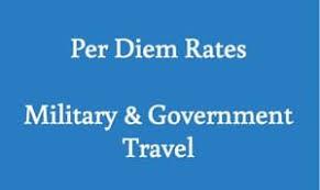 Per Diem Rates Military Government Travel