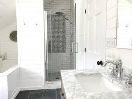 Gray master bathroom shower ideas. Diy Elegant Farmhouse Master Bathroom Shower Tile Floor Ideas Lehman Lane