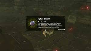 zelda breath of the wild how to get unbreakable hylian shield