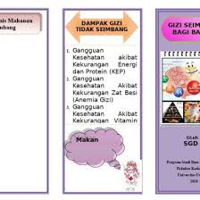 Pentingnya investasi di 1000 hari pertama kehidupan halaman. Leaflet Anemia Gizi Rz0x4zn6onln