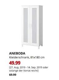 Ikea Hamburg Schnelsen Aneboda Kleiderschrank Weiss 81x180 Cm Aneboda Kleiderschrank Kleiderschrank Schrank