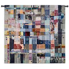 Maybe you would like to learn more about one of these? Tribulation Tapestry Wall Hanging Contemporary Abstract Art H53 X W53