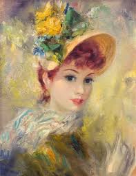 John Frederic Lloyd Strevens ~ Edwardian Era painter, 1902-1990