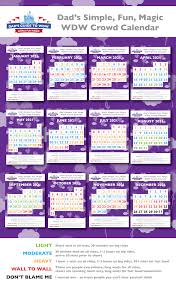 Disney World Crowd Calendars 2020 Dad Knows